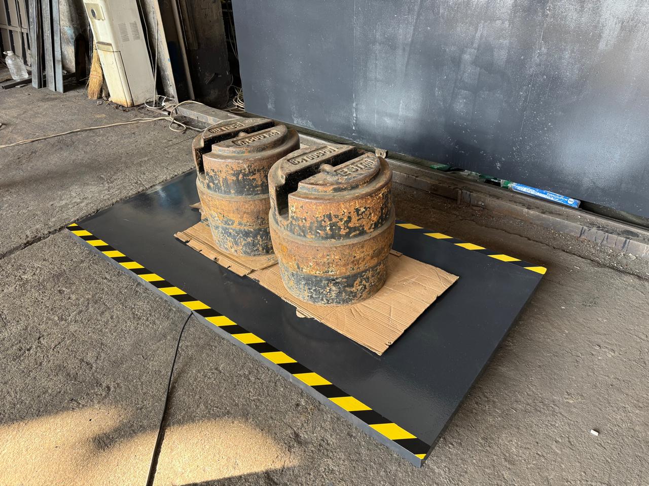 125x125 industrial platform scale 1500 kg image 5