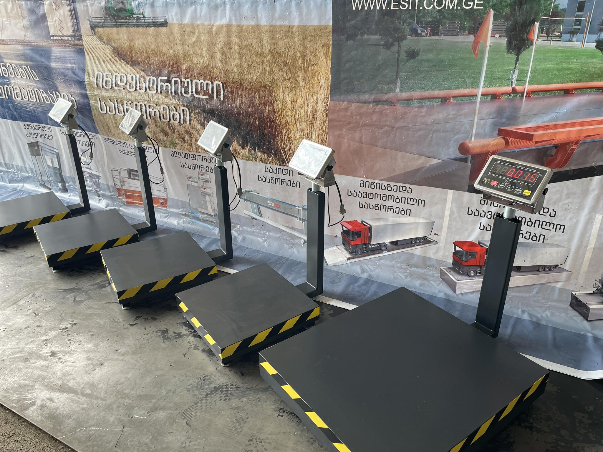 150 kg platform scale 70 x 80 cm