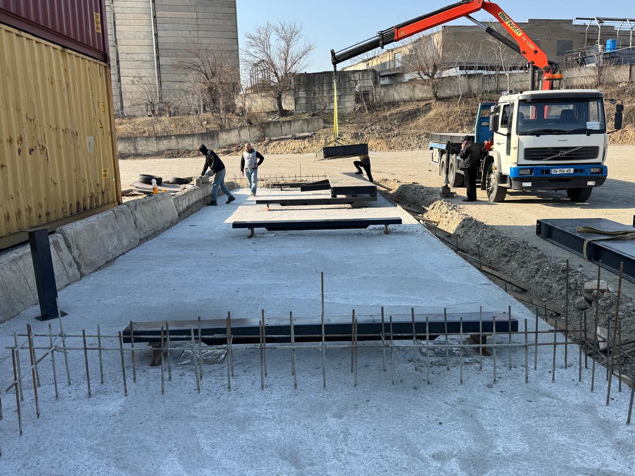 Truck scale installation gallery photo 6