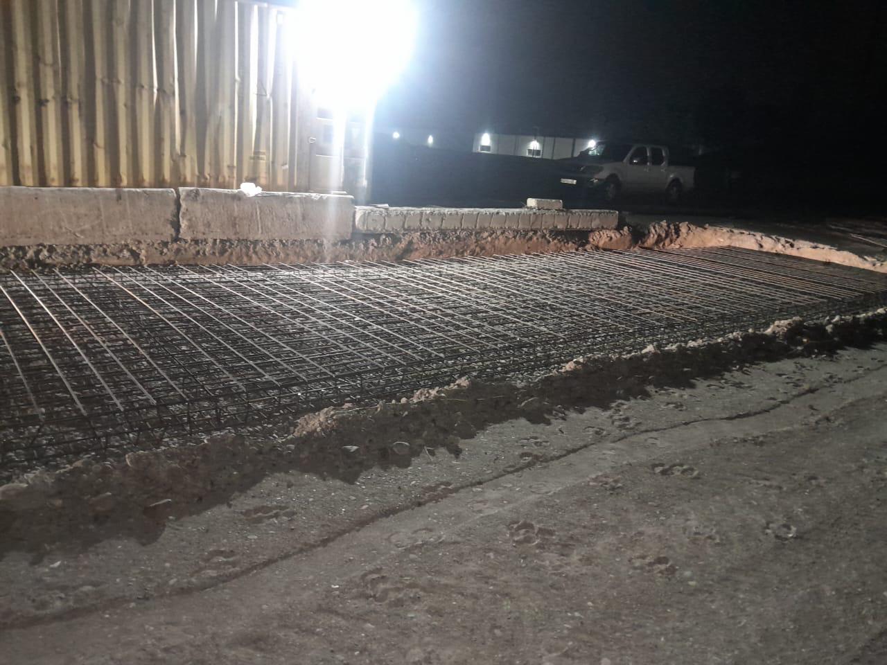 Truck scale installation work in Georgia