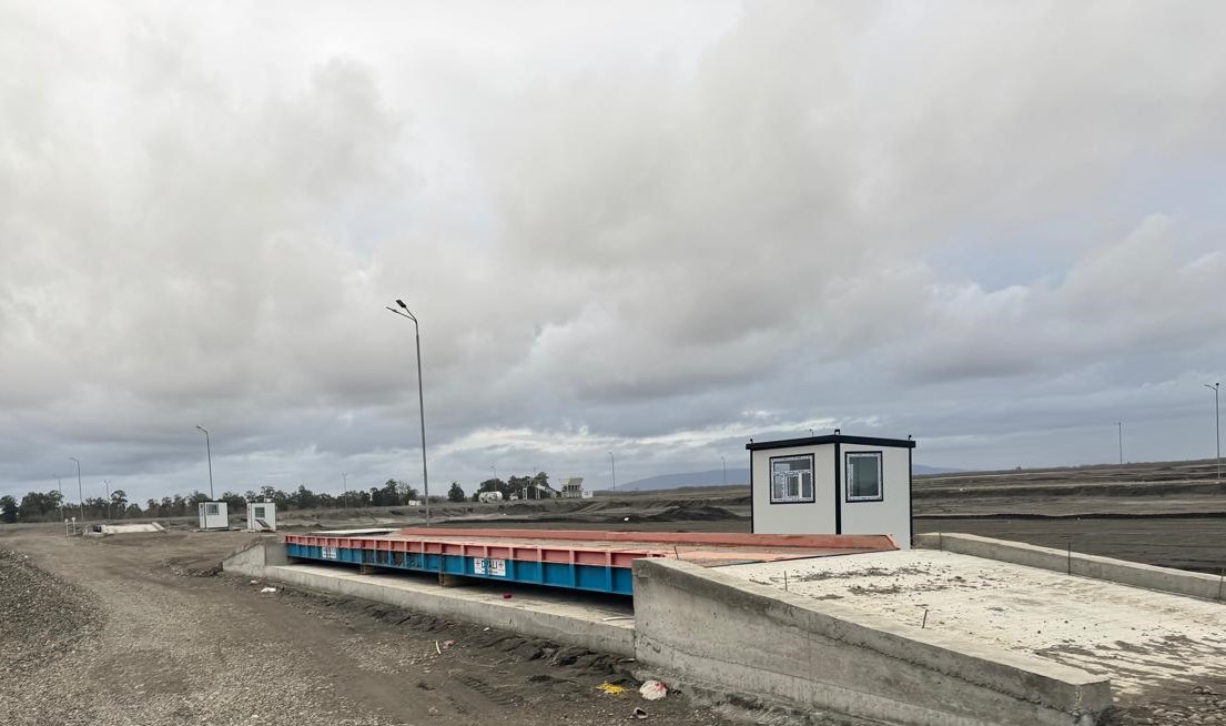 80 ton DVALI Super Heavy truck scale heavy-duty detail